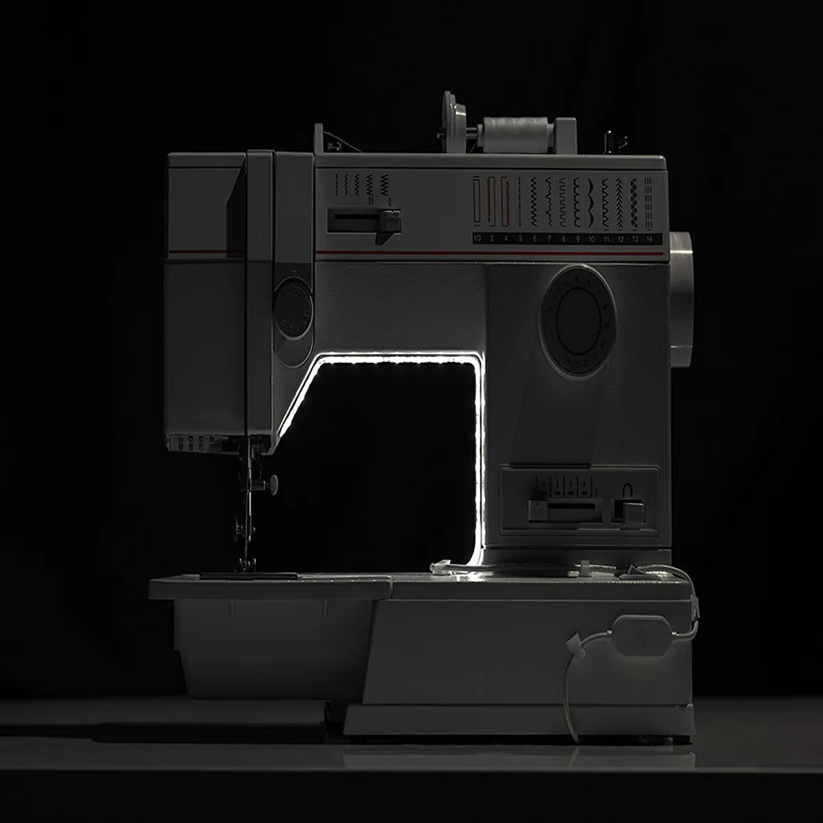 SewGlow – USB LED Strip Light for Sewing Machines