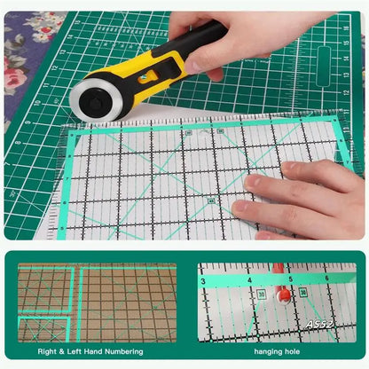 QuiltScale – 4PCS Square Quilting Ruler Set