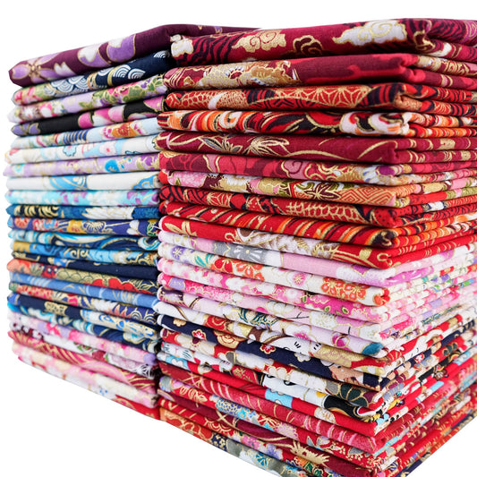 BloomyStitch – Japanese Cotton Fabric Squares