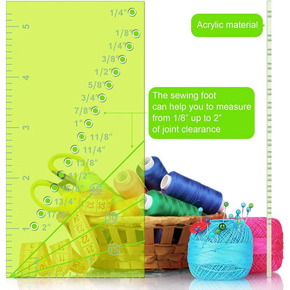 SewRuler – Magnetic Seam Guide with Ruler