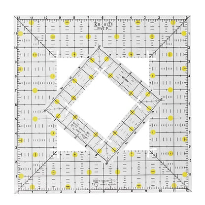 QuiltEdges – Acrylic Square Patchwork Ruler