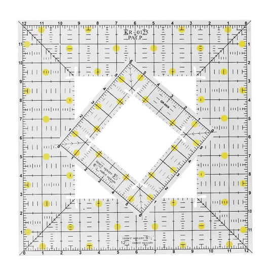 QuiltEdges – Acrylic Square Patchwork Ruler