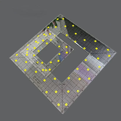 QuiltEdges – Acrylic Square Patchwork Ruler