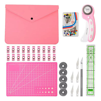 CuteCut – Pink Rotary Quilting Cutter Set