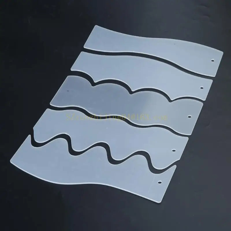 WavyStitch – Acrylic Quilting Ruler Set