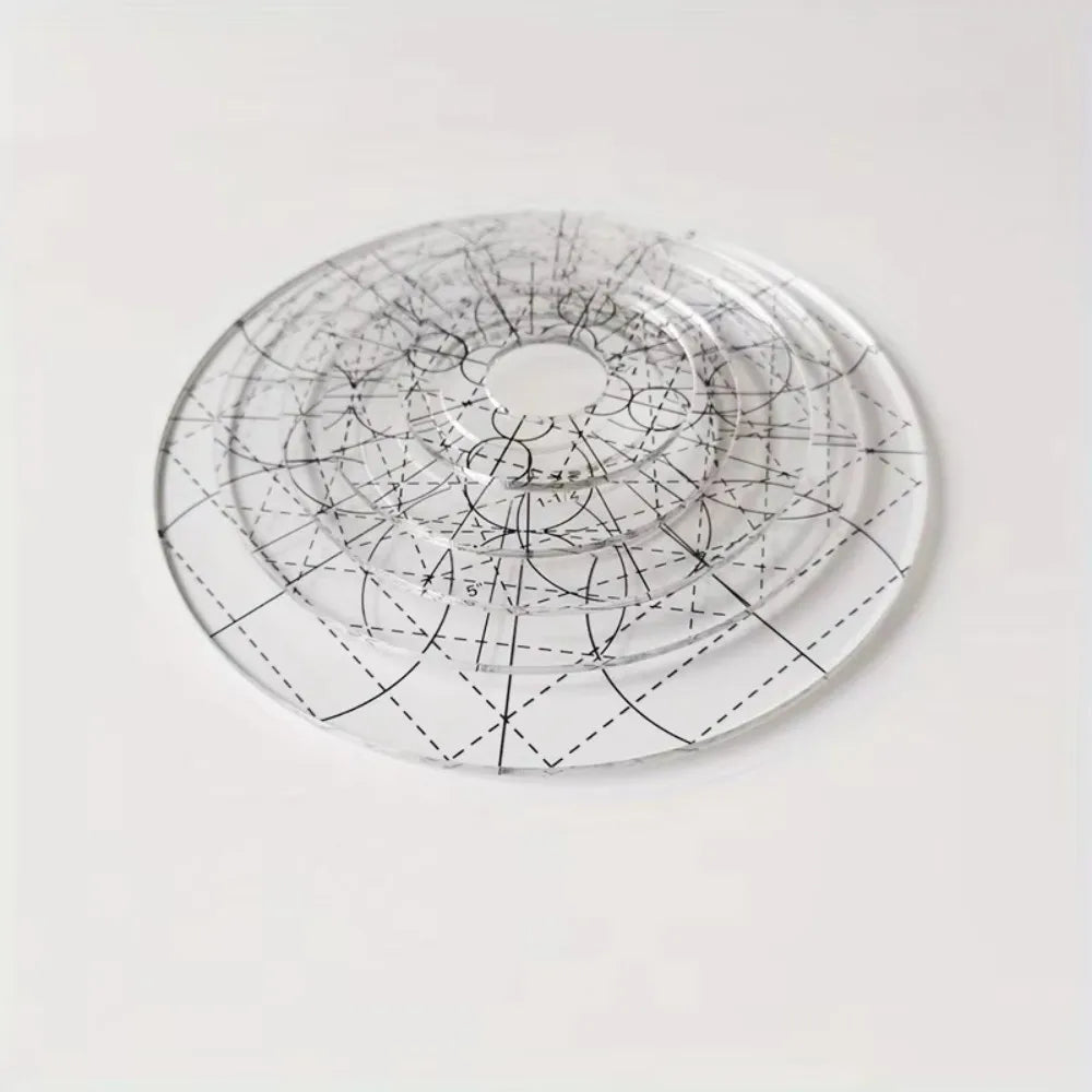 RoundSew – Acrylic Patchwork Ruler Set