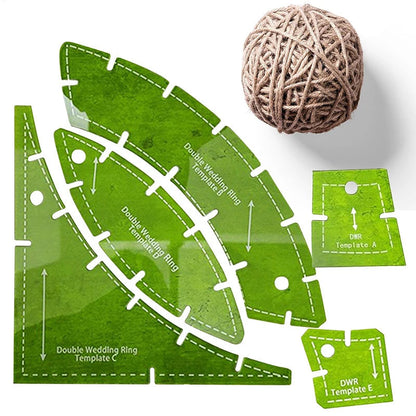 DiamSew – Irregular Quilting Template Set