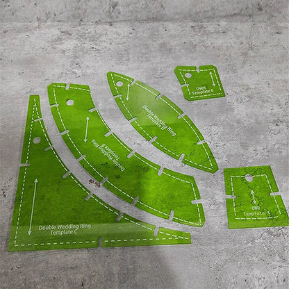 DiamSew – Irregular Quilting Template Set