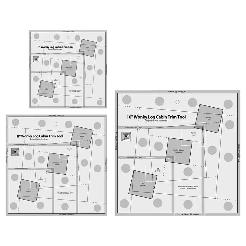 PerfectPatch – Acrylic Quilting Template Ruler