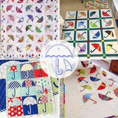 UmbrellaBloom – Umbrella Pattern Quilting Template