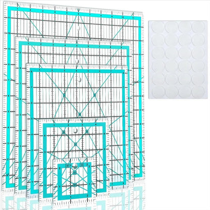 GridMate – 5-Piece Quilting Ruler Set