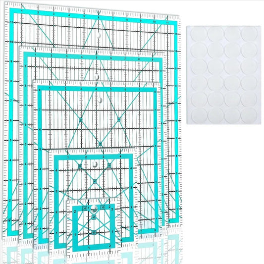 GridMate – 5-Piece Quilting Ruler Set