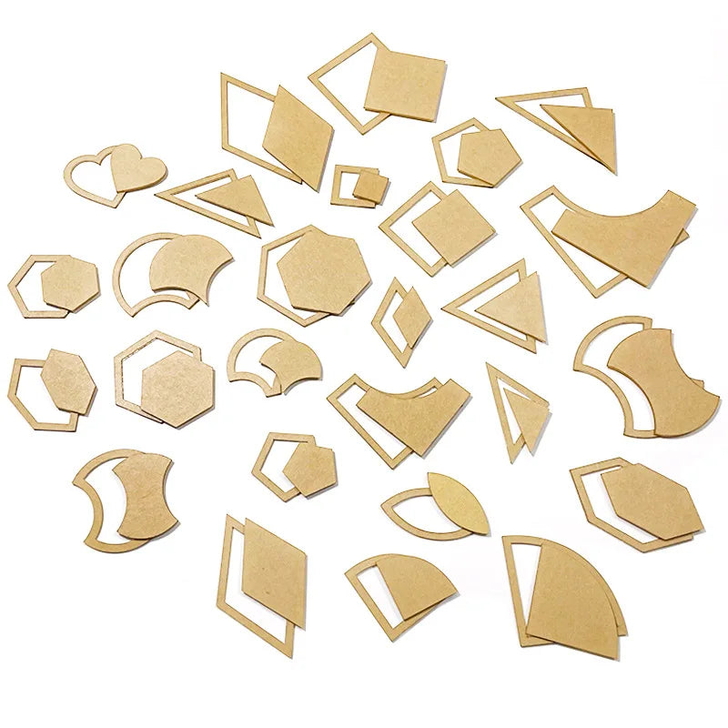 ShapeSpace – 54pcs Quilting Template Set