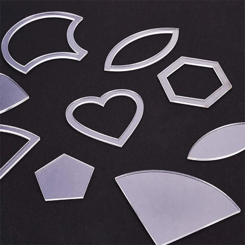 ShapeSpace – 54pcs Quilting Template Set