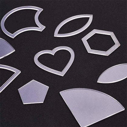 ShapeSpace – 54pcs Quilting Template Set