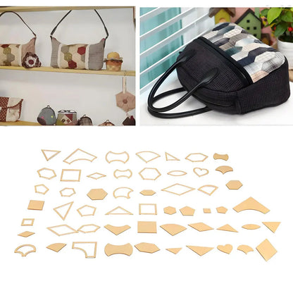 ShapeSpace – 54pcs Quilting Template Set