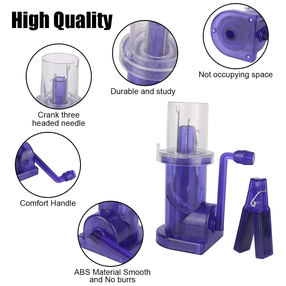 Compact Knitting Tools CraftKnit – Portable Hand Knitting Machine – Your Craft Store