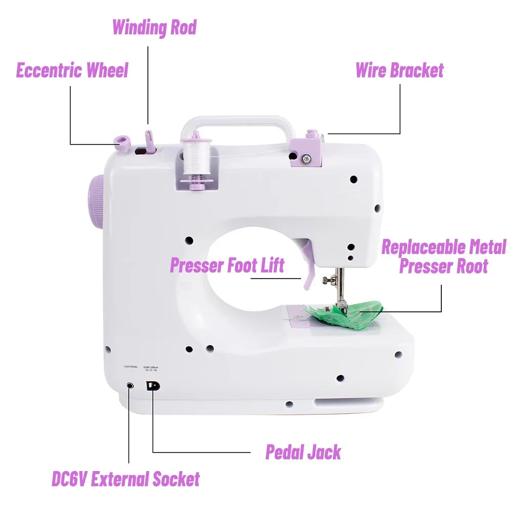 ProThreadly – Mini Electric Sewing Machine