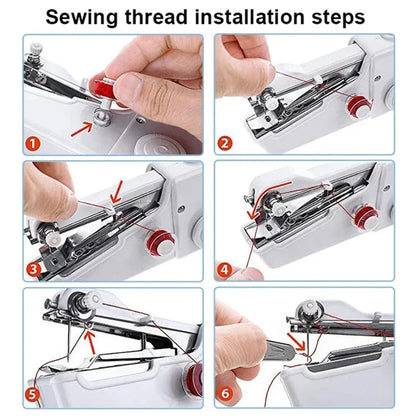 HandheldSew – Mini Portable Hand Sewing Machine