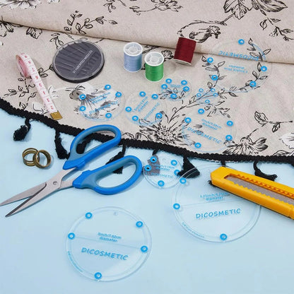 QuiltBubble – Circle Quilting Template Set