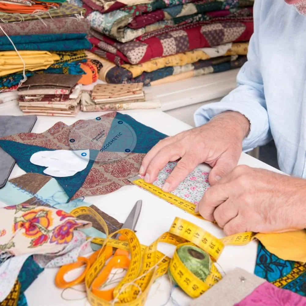 QuiltBubble – Circle Quilting Template Set