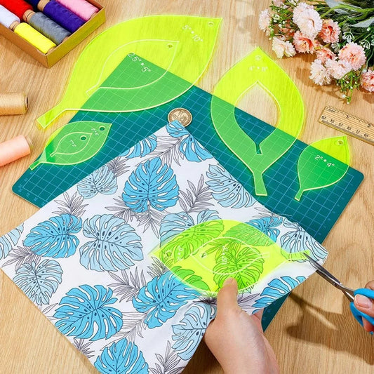 LeafPatch – Acrylic Quilting Template Set