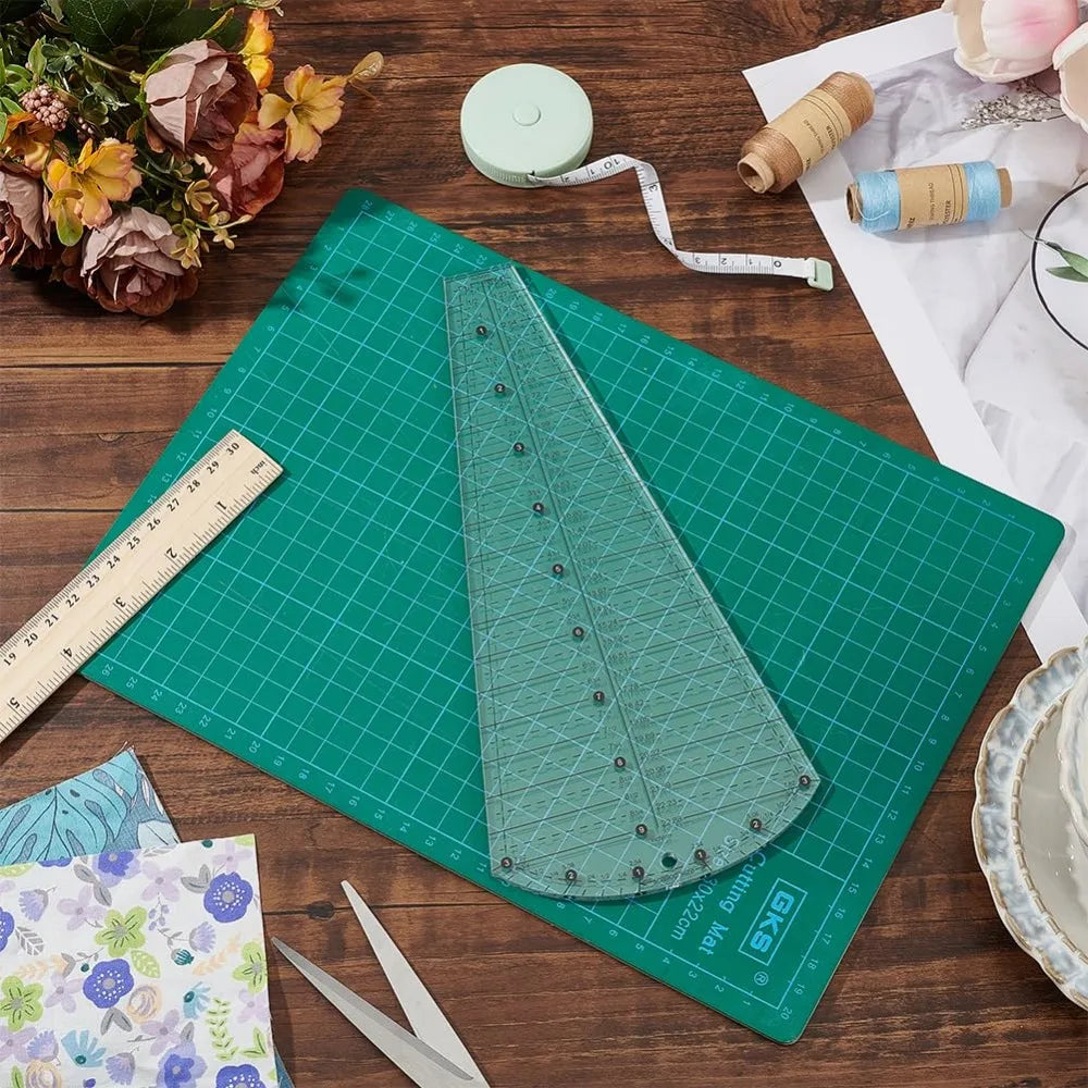 VQuilt – Dresden Plate Quilting Template