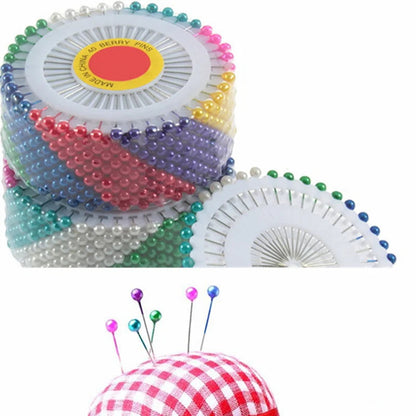 PearlSew – 480 Pcs Round Head Sewing Pins
