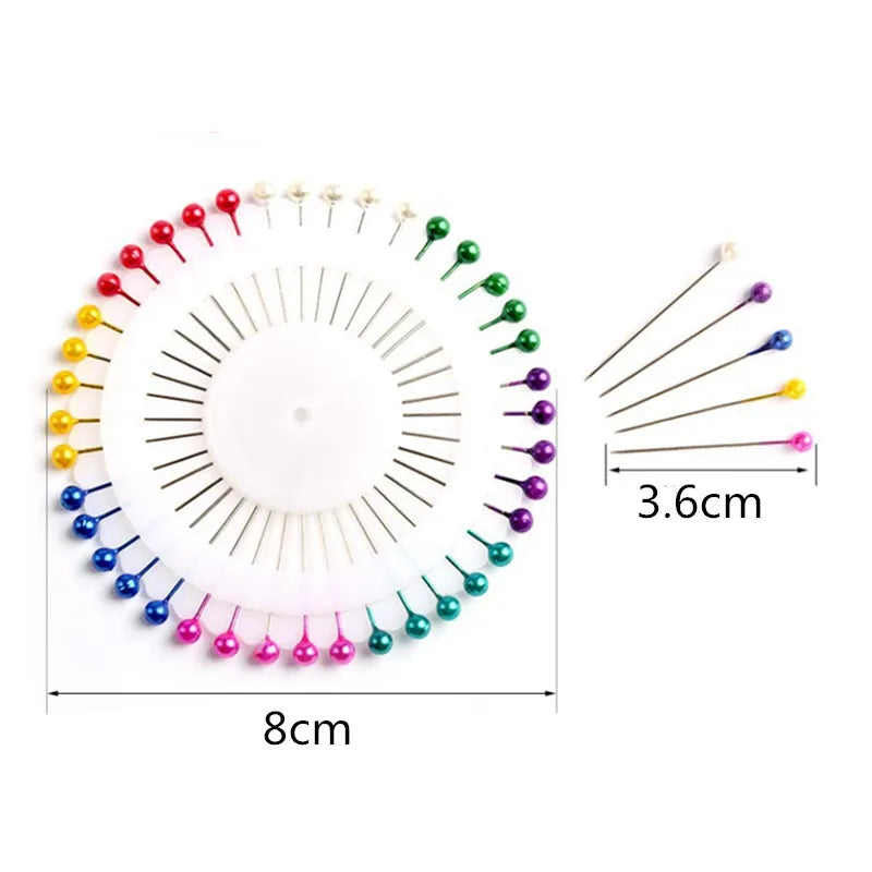 PearlSew – 480 Pcs Round Head Sewing Pins