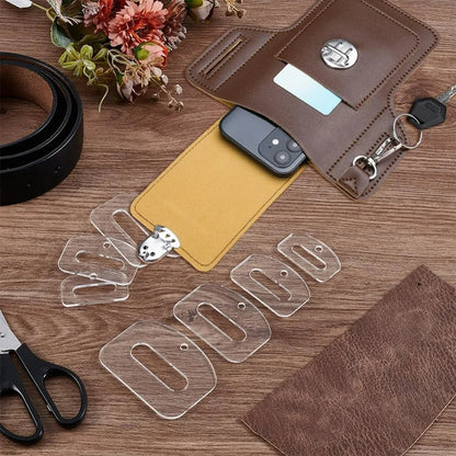 BeltSew – 8 Pcs Acrylic Quilting Template Set