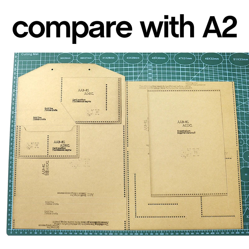 CraftyBag – DIY Clutch & Passport Bag Template Set