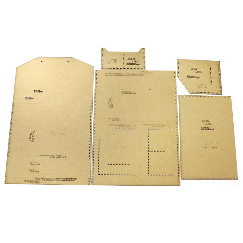 CraftyBag – DIY Clutch & Passport Bag Template Set