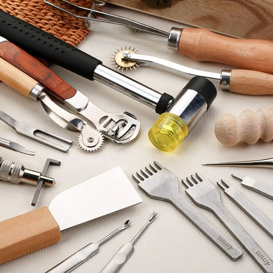 LeatherKit – 29PCS PU Leather Working Kit