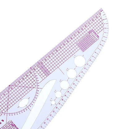 SewLy – Transparent French Curve Ruler Set