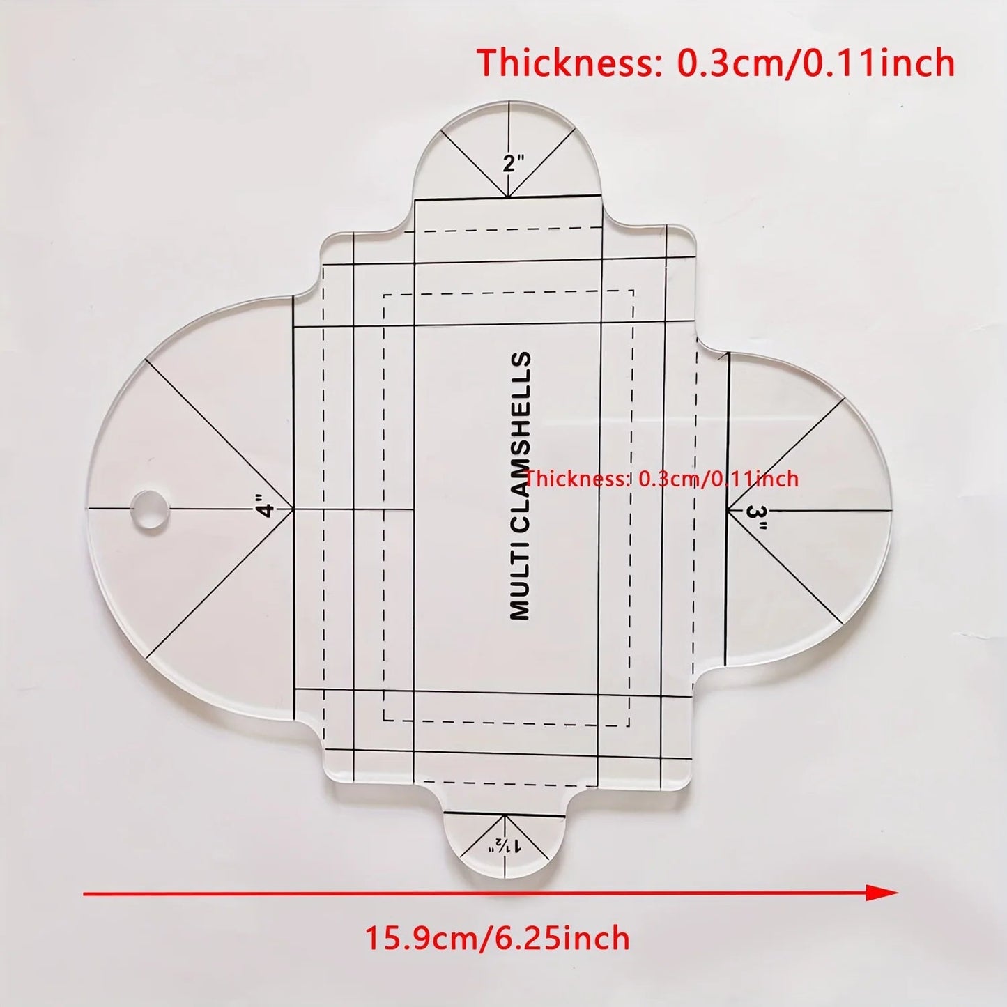 Stitchlicious – Acrylic Quilting and Patchwork Ruler