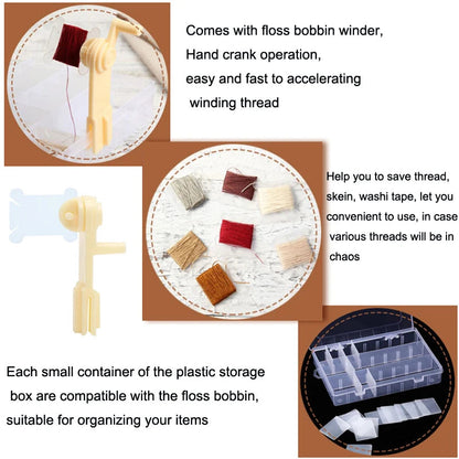 BobbinHive – Embroidery Floss Organizer Kit