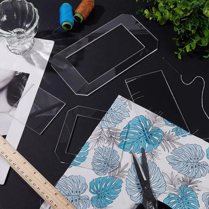 QuiltFrame – Clear Acrylic Quilting Template Set
