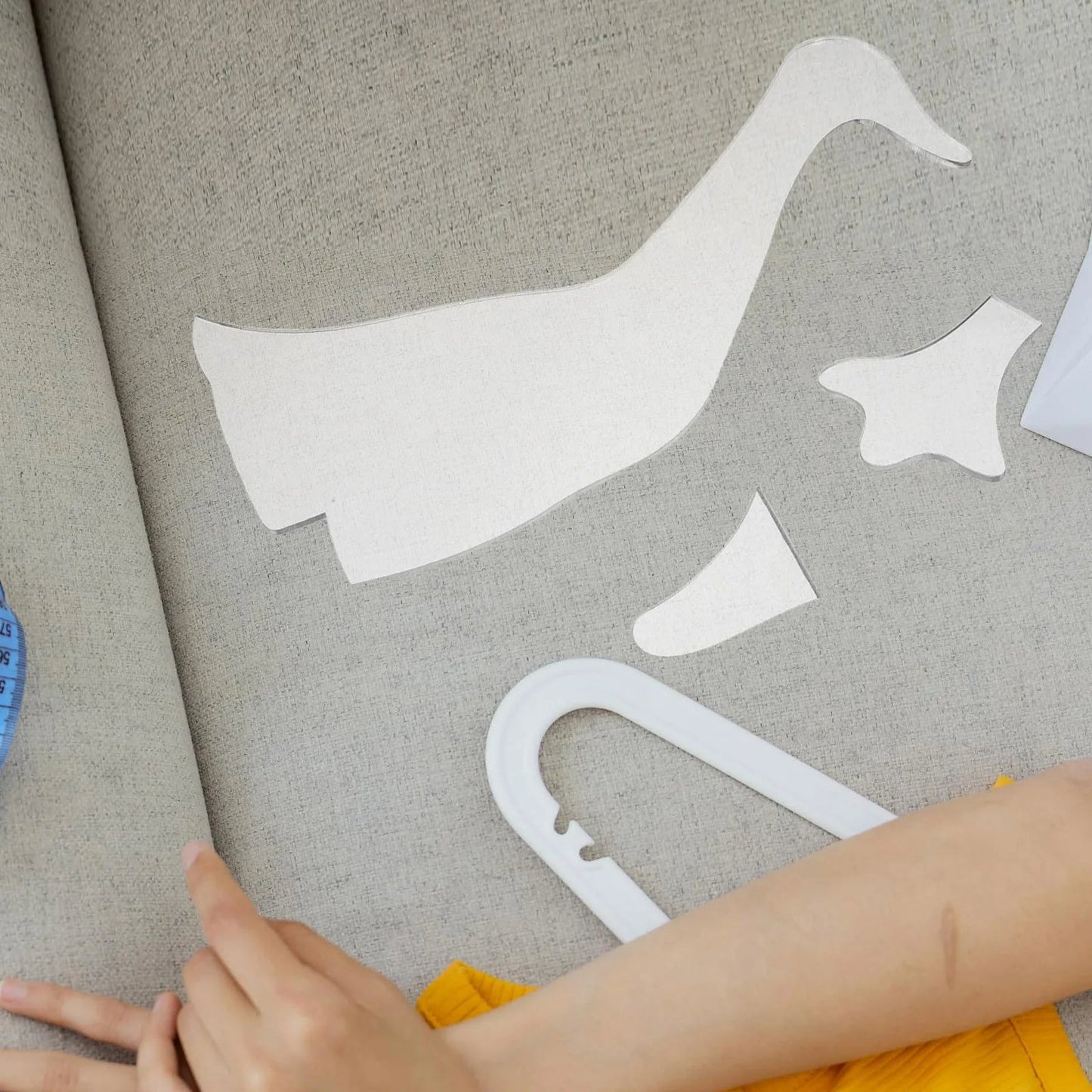 QuackSew – 3-Piece Duck Patchwork Template Set