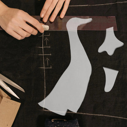 QuackSew – 3-Piece Duck Patchwork Template Set