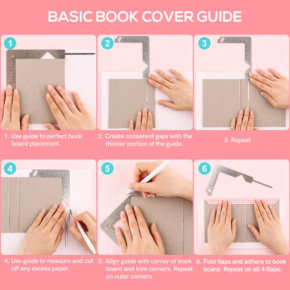 BindCraft – 5-in-1 Book Cover Guide for Perfect Chipboard Binding