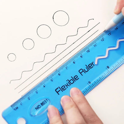 FlexMeasury – 2pcs Multicolor Flexible Soft Ruler Set