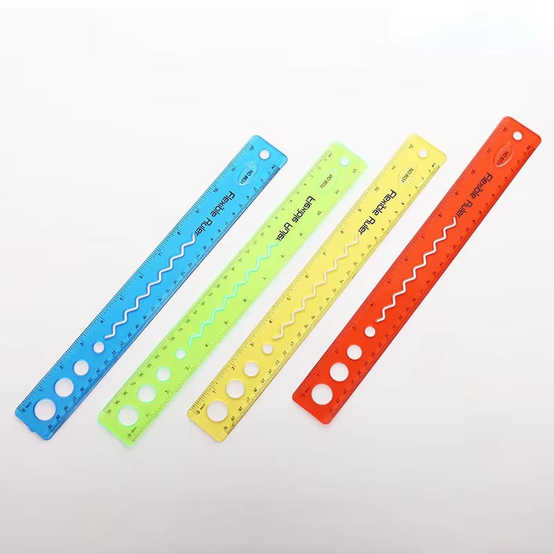 FlexMeasury – 2pcs Multicolor Flexible Soft Ruler Set