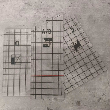 Stitchlume – Acrylic Quilting & Patchwork Ruler Set