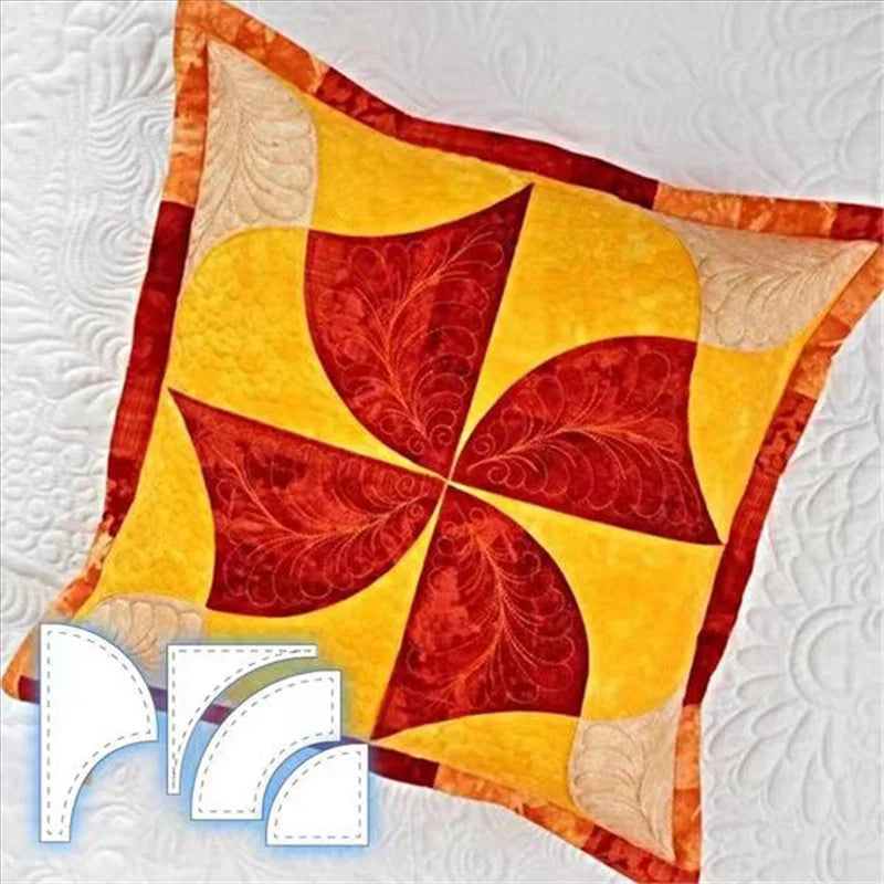 Sewtara – 7PCS Table Flag Quilting Ruler Set