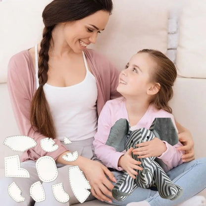 EleStitch – 8PCS Memory Elephant Acrylic Template Set