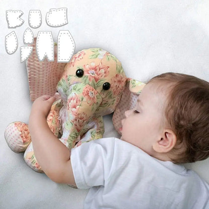 EleStitch – 8PCS Memory Elephant Acrylic Template Set