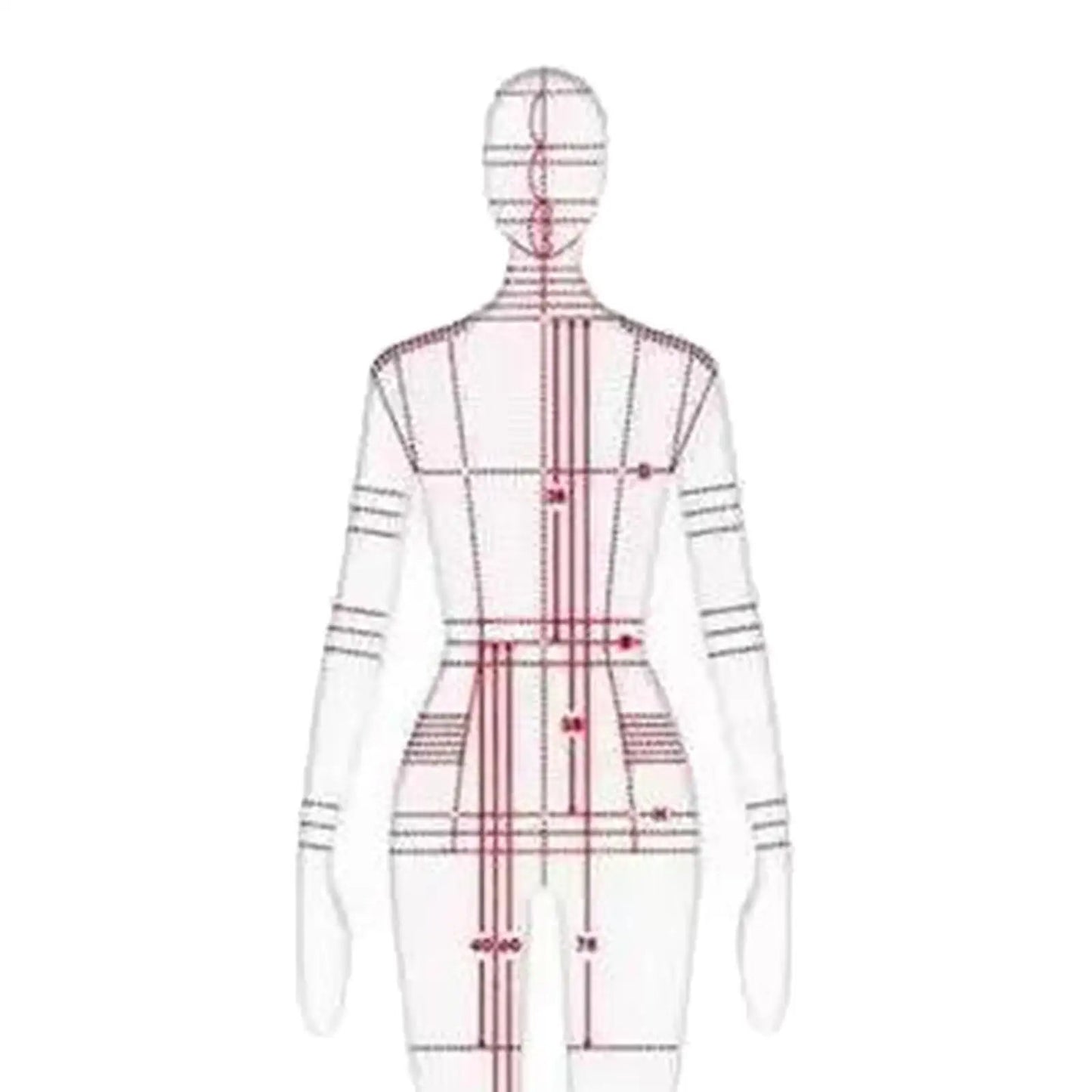 ModCraft – 4PCS Fashion Design Ruler Set