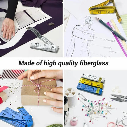 FlexiMeasure – 2PCS Soft Retractable Sewing Tape Measure Set