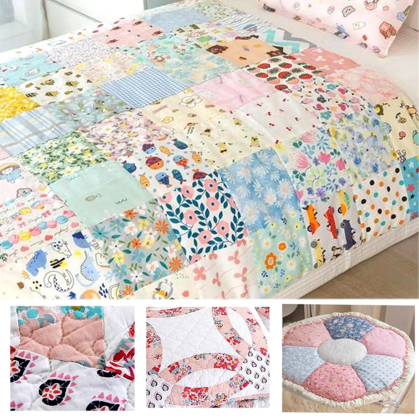 QuiltVector – Precision 8" Acrylic Quilting Ruler