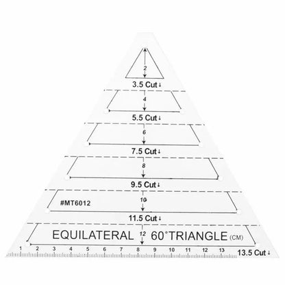 Tailory – 4Pcs Transparent Patchwork Quilting Ruler Set